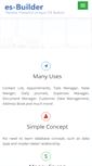 Mobile Screenshot of es-builder.com